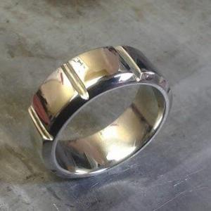 custom white gold wedding ring