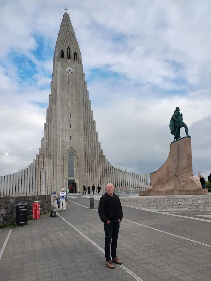 Sean in Iceland