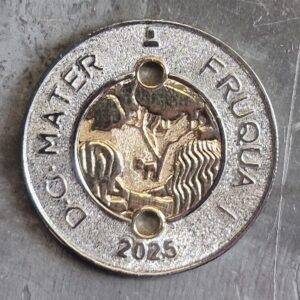 custom 18k and 19k coin pendant